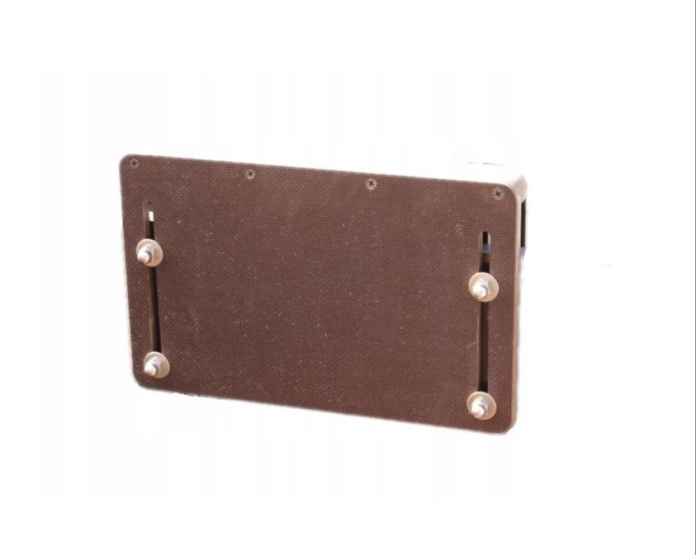 Extension, engine height regulator, transom for a pontoon